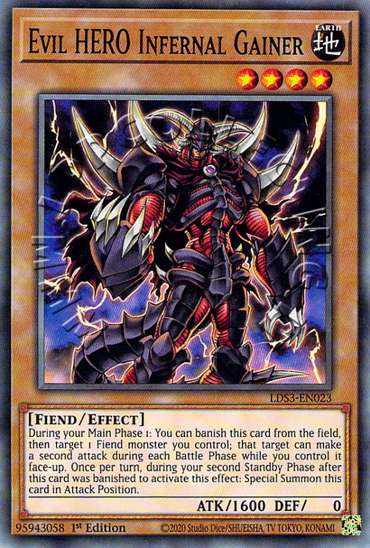 Evil HERO Infernal Gainer