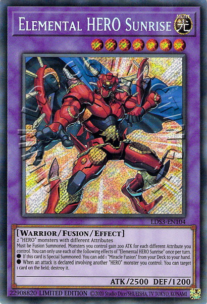 Elemental HERO Sunrise 