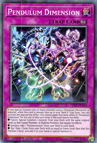 Pendulum Dimension 