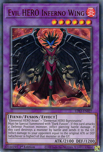 Evil HERO Inferno Wing