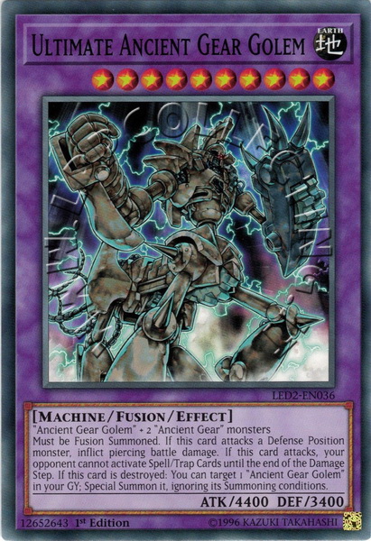 Ultimate Ancient Gear Golem