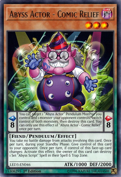 Abyss Actor - Comic Relief
