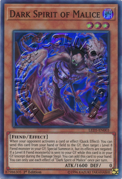 Dark Spirit of Malice
