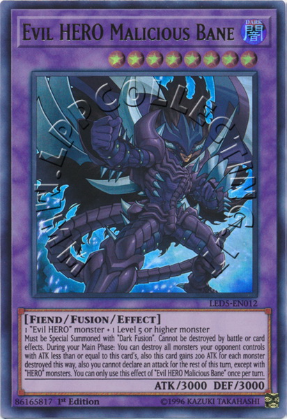 Evil HERO Malicious Bane 