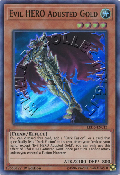 Evil HERO Adusted Gold 