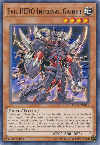 Evil HERO Infernal Gainer