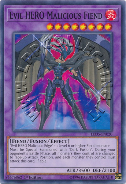Evil HERO Malicious Fiend