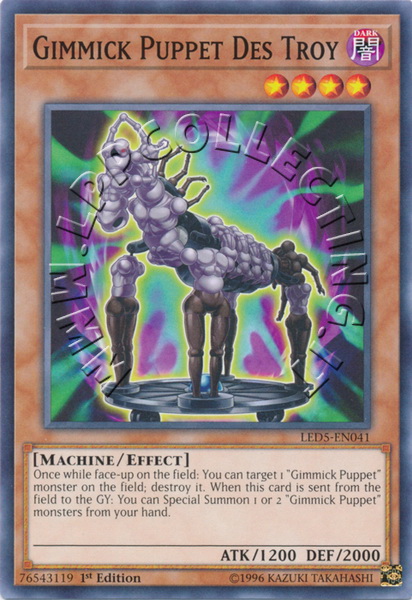 Gimmick Puppet Des Troy