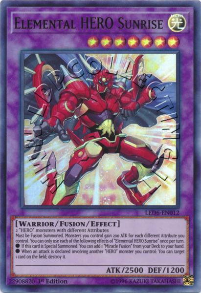 Elemental HERO Sunrise 