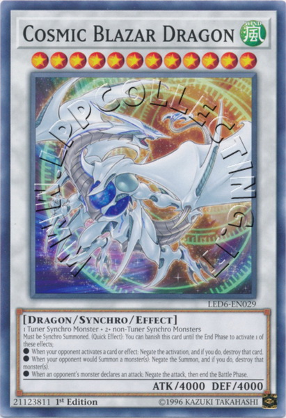 Cosmic Blazar Dragon