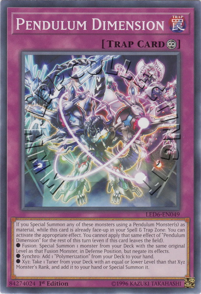Pendulum Dimension 