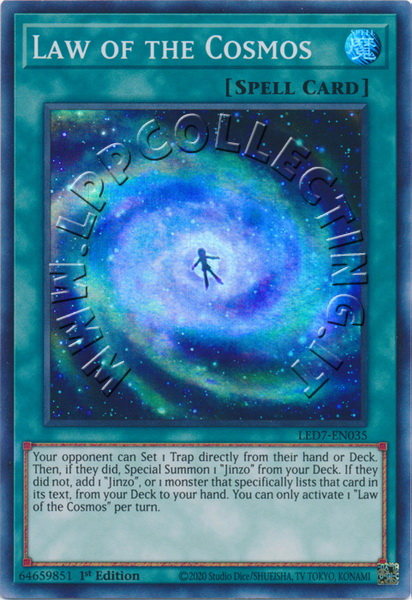 Law of the Cosmos
