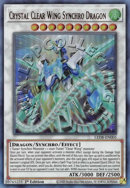 Crystal Clear Wing Synchro Dragon