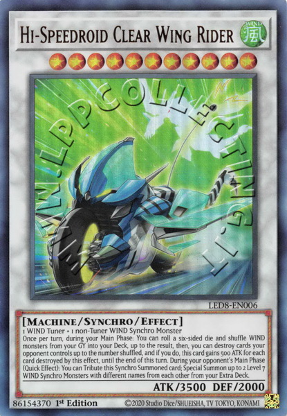 Hi-Speedroid Clear Wing Rider