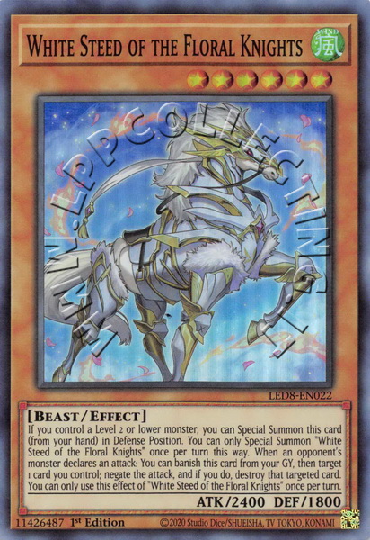 White Steed of the Floral Knights