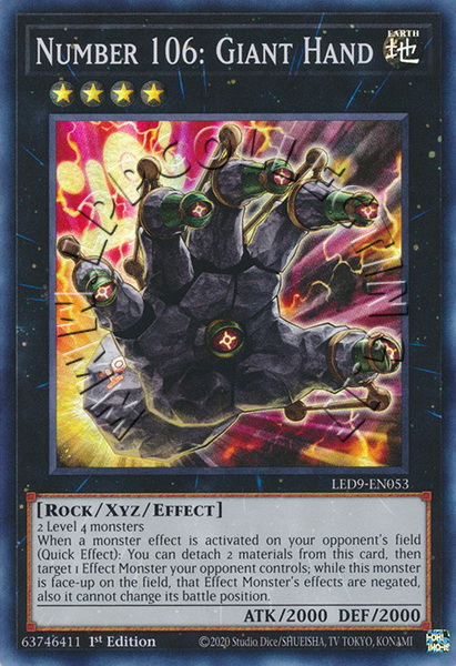 Number 106: Giant Hand