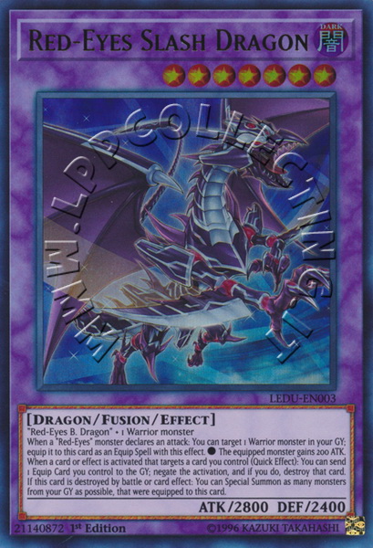 Red-Eyes Slash Dragon
