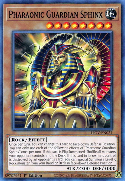 Pharaonic Guardian Sphinx 