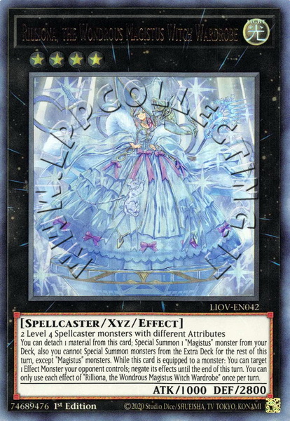 Rilliona, the Wondrous Magistus Witch Wardrobe 