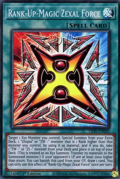 Rank-Up-Magic Zexal Force 
