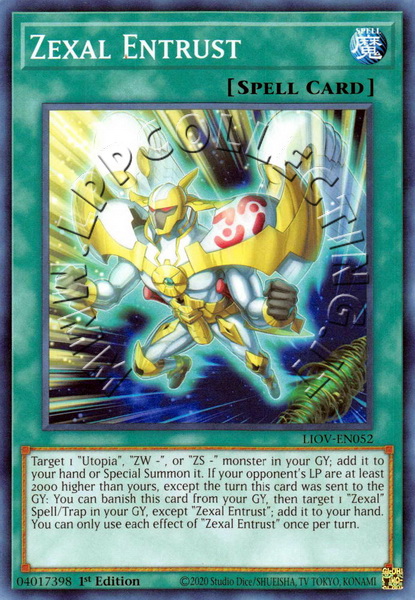 Zexal Entrust 