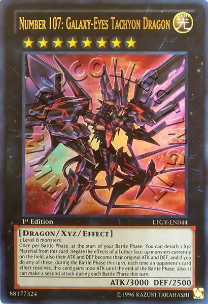 Number 107: Galaxy-Eyes Tachyon Dragon