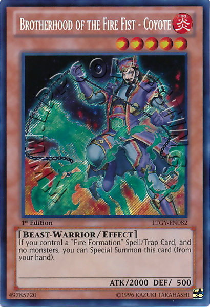 Brotherhood of the Fire Fist - Coyote