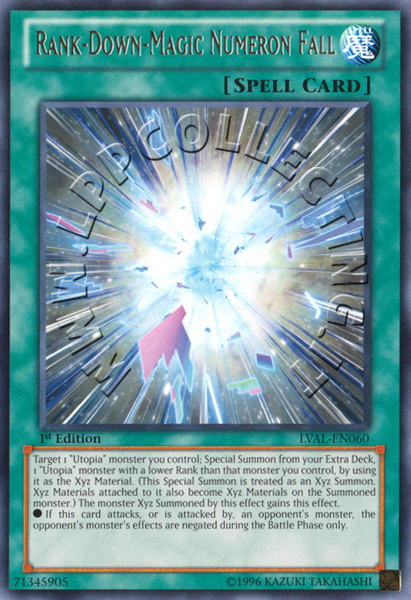Rank-Down-Magic Numeron Fall