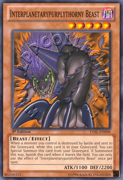 Interplanetarypurplythorny Beast