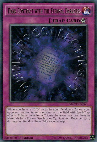 Dark Contract with the Eternal Darkness