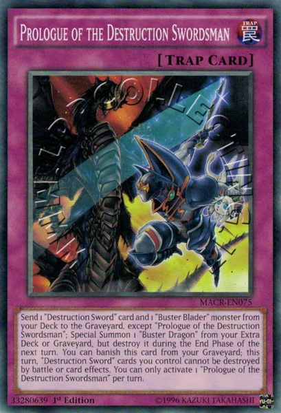 Prologue of the Destruction Swordsman