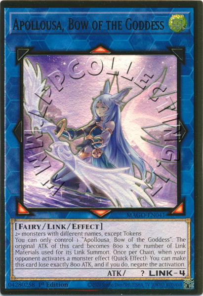 Apollousa, Bow of the Goddess