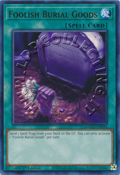 Foolish Burial Goods