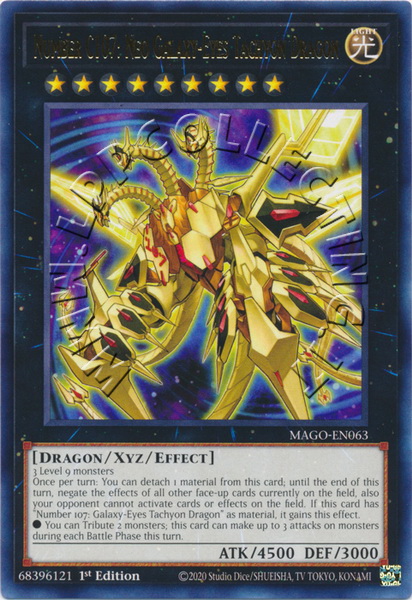 Number C107: Neo Galaxy-Eyes Tachyon Dragon