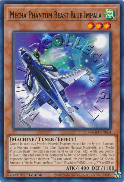 Mecha Phantom Beast Blue Impala