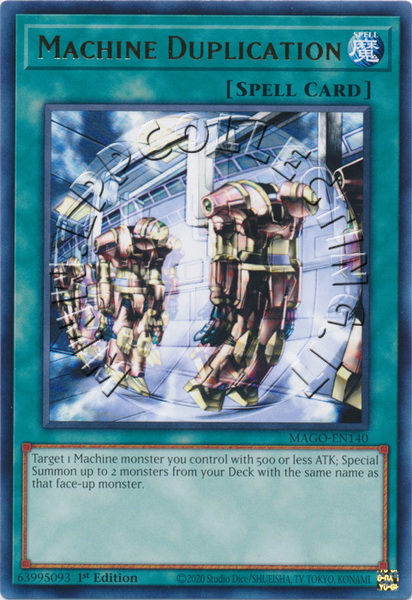 Machine Duplication