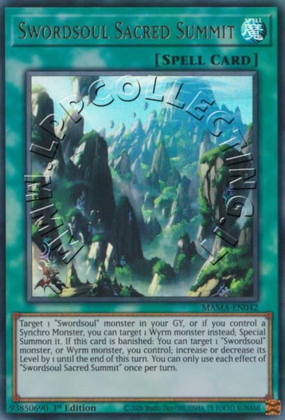 Swordsoul Sacred Summit