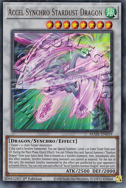 Accel Synchro Stardust Dragon