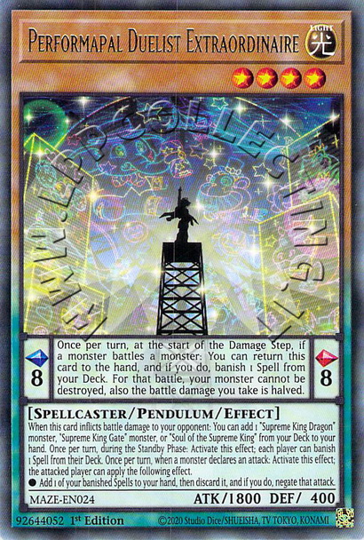 Performapal Duelist Extraordinaire