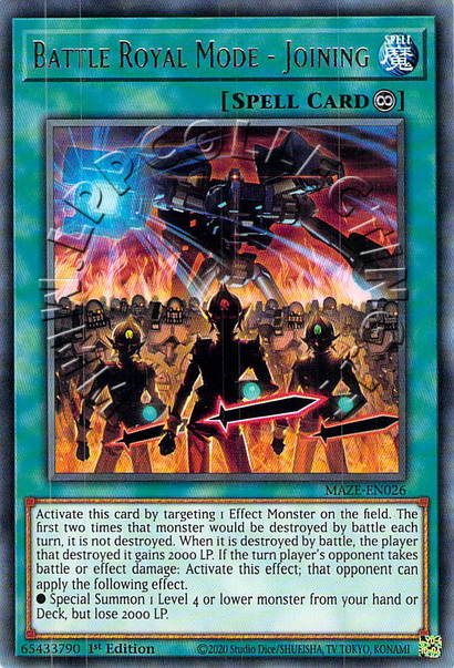 Battle Royal Mode - Joining
