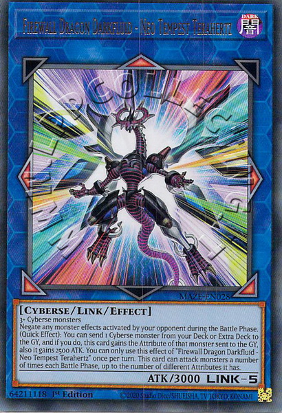 Firewall Dragon Darkfluid - Neo Tempest Terahertz