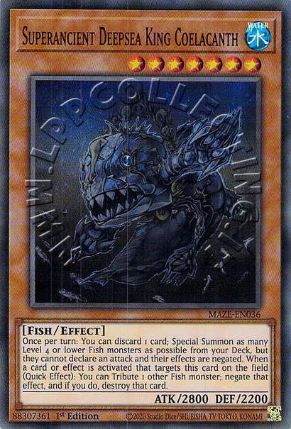 Superancient Deepsea King Coelacanth
