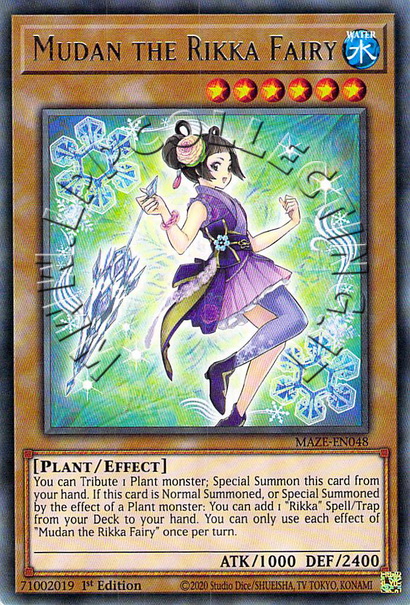Mudan the Rikka Fairy