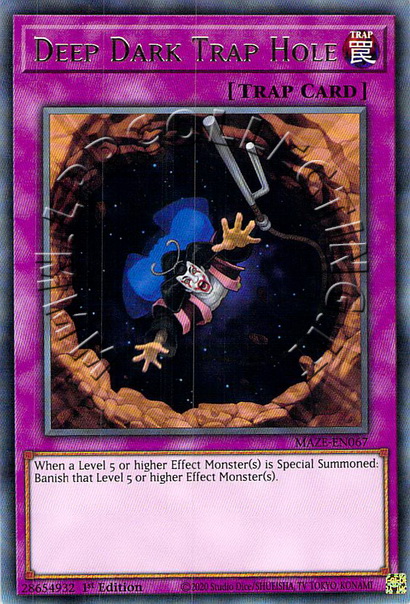 Deep Dark Trap Hole