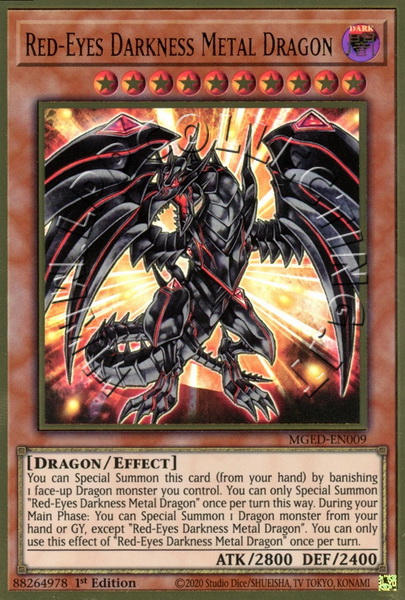 Red-Eyes Darkness Metal Dragon