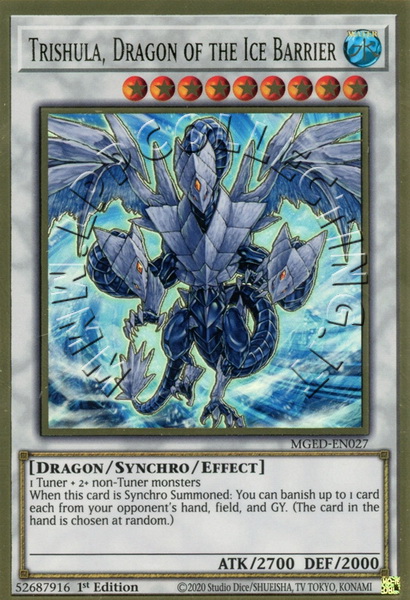 Trishula, Dragon of the Ice Barrier 