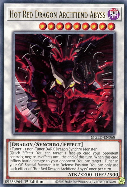 Hot Red Dragon Archfiend Abyss