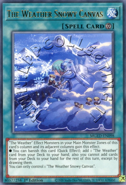 Snowy Weathery Snowy Cancas