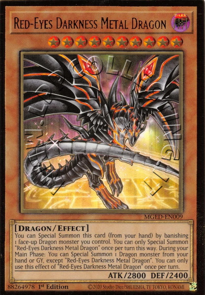 Red-Eyes Darkness Metal Dragon
