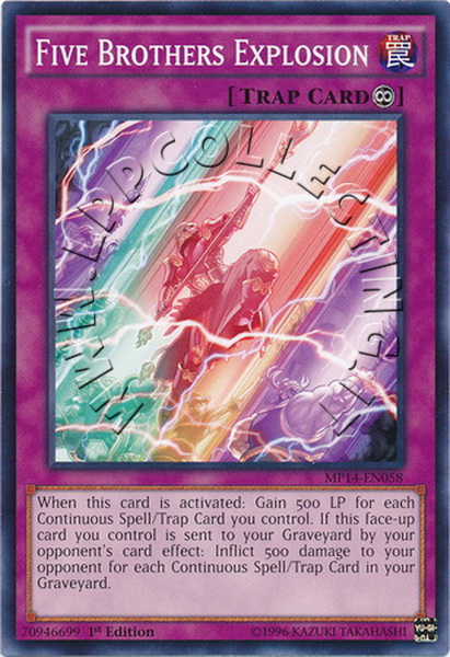 Five Brothers Explosion